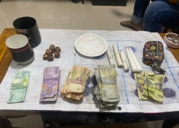 Barang bukti judi dadu goncang (foto: ist)