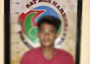 Terduga pelaku saat diamankan di Mapolres Muratara (Foto: istimewa)