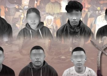 7 Anggota Geng Motor yang Diamankan Polisi (Dok.Istimewa)