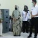 Ketua Tim Penilai Lomba Kantor BerPHBS Lingkup Pemkab Tanjung Jabung Timiur, Wirdayanti saat melakukan penilaian di RSUD Nurdin Hamzah Muara Sabak (dok Ist)