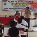 Polwan Polres Muaro Jambi saat Sosialisasi ke SMAN 2 (Foto ; Ist)