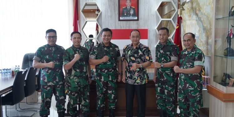 Danrem 042/Gapu Terima Audiensi Kepala BNNP Jambi (Foto: Dok Penrem 042/Gapu)
