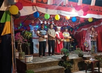 Perayaan HUT RI 77 Perumahan Bukit Raya RT 03, Kelurahan Pinang Kencana (foto: Ist)