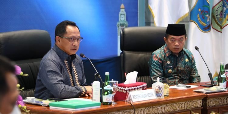 Gubernur Al Haris dan Mendagri Tito Karnavian (dok Ist)
