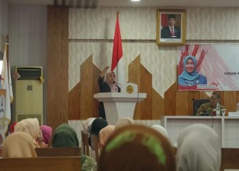 Hesnidar Haris Ketua Tim Penggerak Pemberdayaan Kesejahteraan Keluarga Provinsi Jambi (foto: Agus Supriyanto)