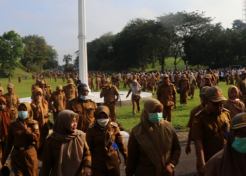 Sidak pada Apel Peningkatan Disiplin ASN (dok Istimewa)