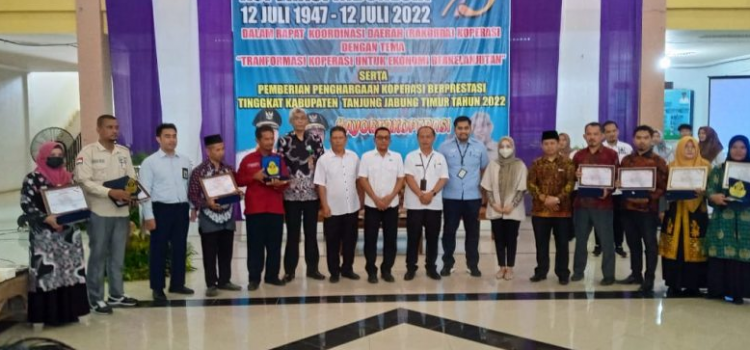 Sekda Tanjab Timur Hadiri Hari Koperasi Ke 75 (dok Istimewa