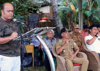 Wakil Bupati Tanjab Timur H. Robby Nahliyansyah saat memberi kata sambutan (Dok Istimewa)