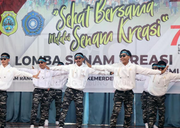 Peserta Lomba Senam Kreasi (Dok Istimewa)