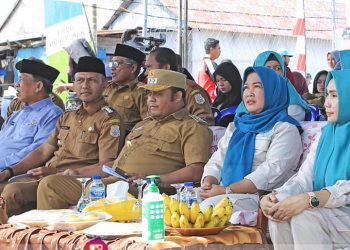 Wabup dan Ketua TP PKK Tanjab Timur Buka Kovergensi Pencegahan Stunting (dok istimewa)