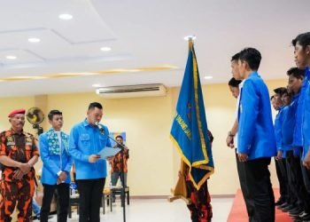 Pelantikan Dewan Pimpinan Daerah KNPI Tanjabbar (Foto: Dok Ist)