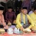 Suasana acara Kenduri Lawang Swarnabhumi di Desa Kampung Laut, Kecamatan Kuala Jambi, Tanjabtim. (Dok istimewa)