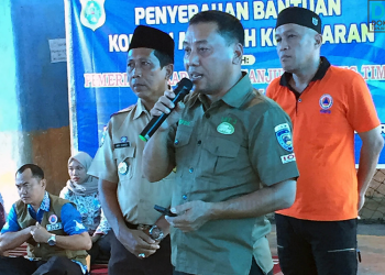 Sekda Sapril saat memberikan sambutan  (dok Istimewa)