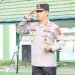 Kapolda Jambi memberikan hormat saat memimpin apel gabungan. (Dok istimewa)