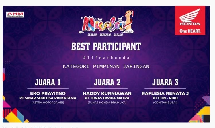 Amazing Honda People (dok istimewa)
