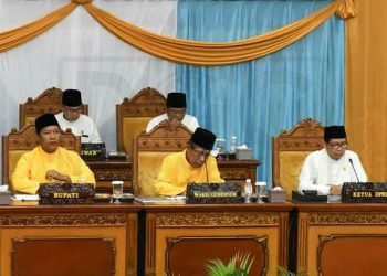 Sidang Paripurna Isitimewa DPRD Tanjab Timur (Dok Istimewa)