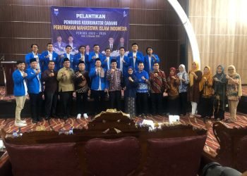 Pelantikan Pengurus Koordinator Cabang Pergerakan Mahasiswa Islam Indonesia Provinsi Jambi. (Dok istimewa)