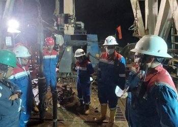 Lokasi pengeboran SKK Migas-Pertamina EP Ramba Field. (Dok Humas SKK Migas Pertamina EP Ramba Field)