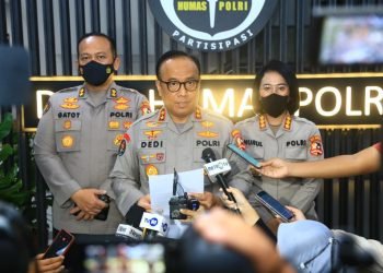 Kepala Divisi Humas Polri, Irjen Dedi Prasetyo di Mabes Polri. (Dok istimewa)