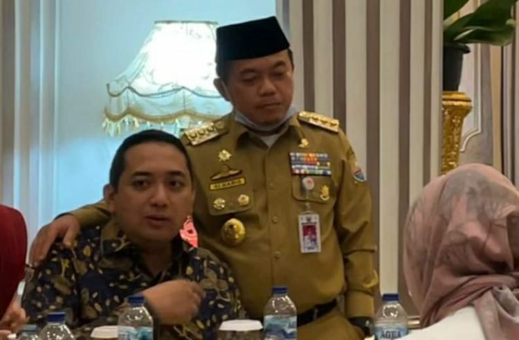Waka DPRD Provinsi, Pinto Jayanegara bersama Gubernur Jambi, Al Haris (dok istimewa)