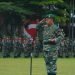 Pelaksanaan upacara Hari Juang TNI AD ke 77 Tahun 2022 di lapangan Upacara Makorem [dok istimewa]