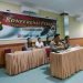 Konferensi pers akhir tahun Polresta Jambi. (Foto Realitajambi.com/Nasution)