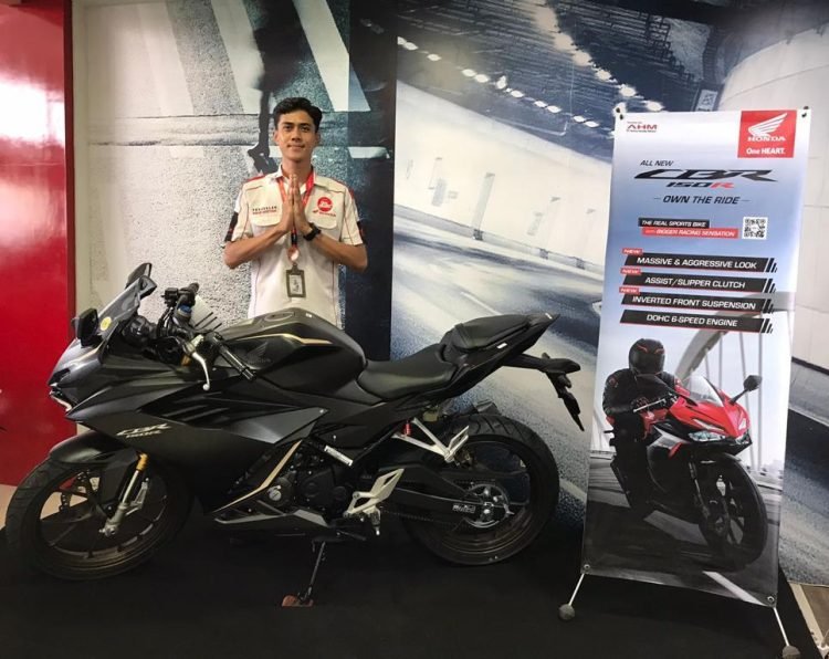 New Honda CBR150R dengan tampilan terbaru. (Foto Sinsen)