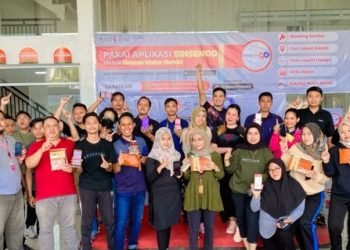 Kegiatan launching aplikasi SINSENGO. [Dok Sinsen/Ajeng]
