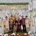 Romi Hariyanto saat menghadiri acara pernikahan keponakannya di Desa Sekancing, Kabupaten Merangin, Rabu (1/2/2023). (Foto RJ.COM)