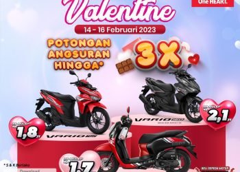 Poster promosi Valentine PT Sinar Sentosa Primatama. (Dok Sinsen/Ajeng)