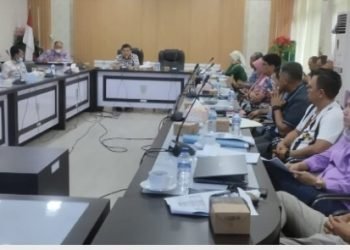 Anggota Komisi II DPRD Kota Jambi saat RDP Bersama PDAM dan Dinas Pariwisata (Dok. RJ.COM)
