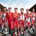 PT Astra Honda Motor memperkenalkan para pebalap binaan pada gelaran Indonesia International Motor Show 2023, Kamis (16/02). (Foro AHM)