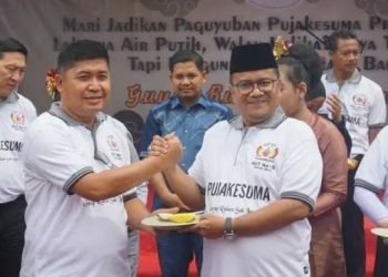 Ketua DPRD Kota Jambi, Putra Absor Hasibuan saat menghadiri HUT ke-5 Paguyuban Pujakesuma Provinsi Jambi, Sabtu (04/02) siang. (dok Firdaus)