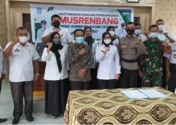 Anggota Komisi IV DPRD Kota Jambi, Muhammad Zayadi  Musrembang yang di adakan oleh Kecamatan Jelutung. Rabu (9/2/23). (dok RJ.COM)