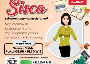 Banner layanan Sinsen Customer Assistance (SISCA) (dok.PT Sinar Sentosa Primatama (Sinsen) main dealer)
