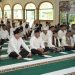 Istighosah Kubro dalam rangka Isra Miraj Nabi Muhammad SAW Tahun 1444 H / 2023 secara virtual dari Masjid At Taqwa Korem 042/Gapu, Minggu (19/2/2023). (Foto Penremgapu)
