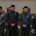 Waka DPRD Ahmad Haikal berama unsur pimpinan dan Sekda Muaro Jambi, Budi Hartono (Dok. Pemkab Muaro Jambi)