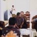 Acara pisah sambut Kapolres Tanjab Timur dari AKBP Andi Muhammad Ichsan Usman, SH, SIK kepada AKBP Heri Supriawan, SIK di Rumah Dinas Bupati, Rabu (11/1/23). (Dok. Diskominfo Tanjabtim/Agus)