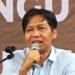 Ketua DPRD Tanjab Timur, Mahruf SE saat menghadiri pelantikan PPS di Gedung PKK Tanjab Timur, Selasa (24/01/2023). (Dok. RJ.COM/Haitami)