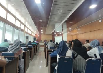 Kegiatan Sosialisasi belanja online media kepada sejumlah wartawan di Aula BKD Provinsi Jambi pada Selasa (14/03/2023). (dok. BITNews.id/Otoy)