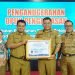 Penerimaan Penghargaan Predikat Kepatuhan Standar Pelayanan Publik Tahun 2022. Selasa (31/01/2023). (Dok. Diskominfo Muaro Jambi)