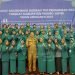 PJ Bupati Membuka Raklorda Tim Penggerak PKK Kabupaten Muaro Jambi Tahun 2023 di Ratu Convention Center, Selasa (14/02/2023). (Dok. Kominfo)