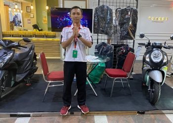 Kegiatan Honda AT Family Day Hadir di Jamtos Mall, Selasa (28/03/2023). (Dok. Sinsen/Ajeng)