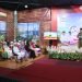 Wagub Sani saat, menyampaikan kata sambutan pada pembukaan 'Ramadhan Ceria' Jambi TV di Gedung Jambi TV, Selasa (28/03/2023). (Foto : Agus - kominfo)