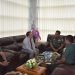 Danrem 042/Gapu Brigjen TNI Supriono, S.IP., M.M saat Kunjungan Kakanwil DJPb Jambi di ruang kerja Danrem. Kamis (30/5/2022). (Dok. Penrem 042/Gapu - Hatta)