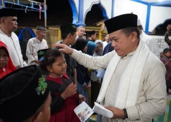 Gubernur Al Haris, saat Safari Ramadhan 1444 H di Desa Rawa Jaya, Kecamatan Tabir Selatan, Kabupaten Merangin, Sabtu (08/04/2023) (Foto: Diskominfo/Novriansah)