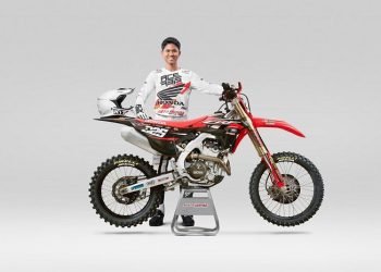 Crosser muda binaan PT Astra Honda Motor (AHM), Delvintor Alfarizi siap melakukan debut di ajang tertinggi balap sepeda motor off-road, FIM Motocross World Championship (MXGP) kelas MX2. (Dok. PT Astra Honda Motor)