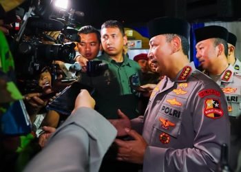 Kapolri, Jenderal Listyo Sigit Prabowo saat diwawancarai di PP Muhammadiyah, Jakarta, Jumat (14/4/2023).(Dok. Div Humas Polri)