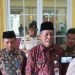 Wagub Abdullah Sani saat, diwawancarai usai mengikuti Pelepasan Siswa Kelas XII SMA Negeri 10 Kota Jambi di BPCC Kota Jambi (04/05/2023). (Dok. Maria - Kominfo)