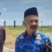 Kepala Dinas PUPR Provinsi Jambi M Fauzi saat melakukan sidak bersama Anggota Komisi III dan Pansus III DPRD Provinsi Jambi ke lokasi, pada Senin (17/04/2023). (Dok. Tribun)